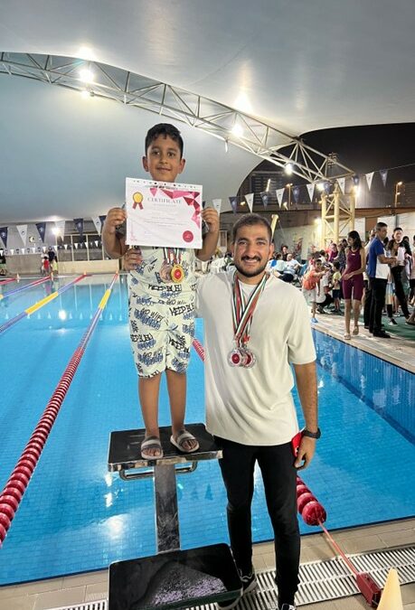 Rayyan from 1J  won a gold Medal